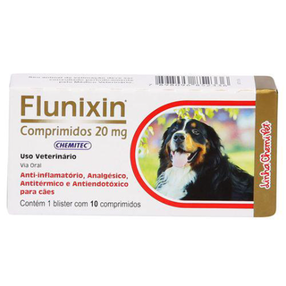 Imagem do produto Flunixin 20Mg Chemitec C/ 10 Comprimidos