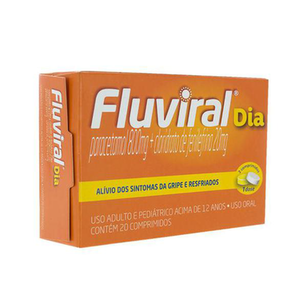 Imagem do produto Fluviral Dia Com 20 Comprimidos