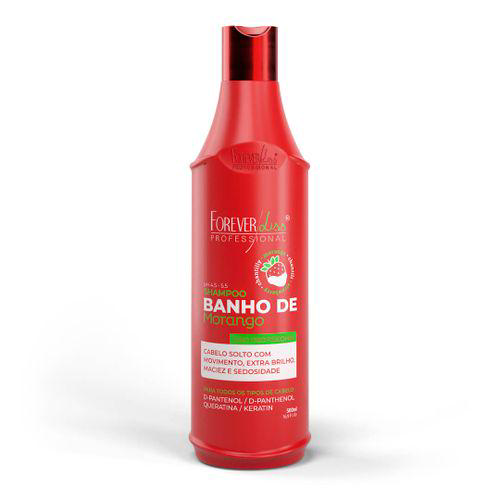 Imagem do produto Forever Liss Shampoo Banho De Verniz Morango 500Ml