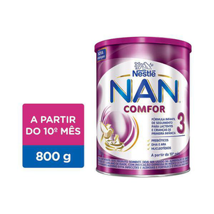 Imagem do produto Fórmula Infantil Nanlac Comfor 800G - Nan 3 Comfor 800G