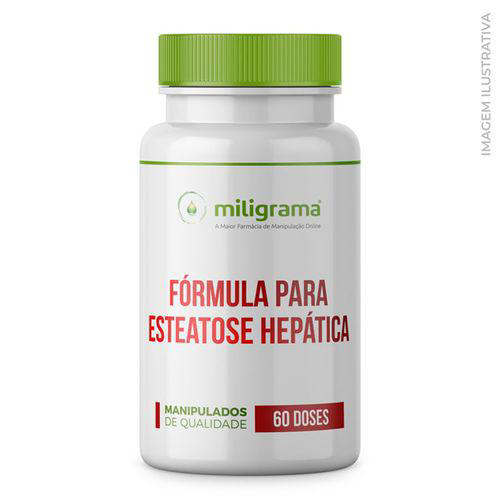 Imagem do produto Fórmula Para Esteatose Hepática Gordura No Fígado 60 Doses