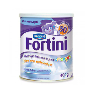 Imagem do produto Fortini Em Pó Sem Sabor 400G - Pó Sem Sabor Com 400G - Complemento Alimentar Infantil