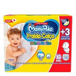 Imagem do produto Fralda Calça Infantil Mamypoko Dia&Noite Jumbinho Xg 20 Unidades 20 Unidades