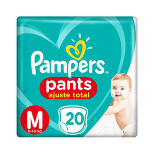 Imagem do produto Fralda Pampers Confort Sec Pants Pacotão M 20 Unidades