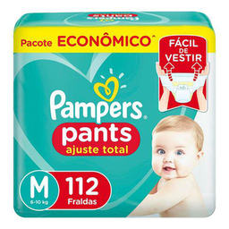 Imagem do produto Fralda Pampers Pants Max Ajuste Total M Com 112 Unidades Panvel Farmácias
