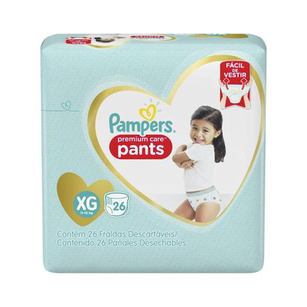Imagem do produto Fralda Pampers Premium Care Pants Tamanho Xg 26 Tiras