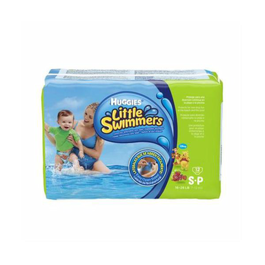 Imagem do produto Fralda Para Piscina Little Swimmers Tam P Com 12 Unidades