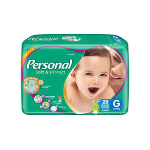 Imagem do produto Fralda - Personal Baby Jumbo G 28 Un