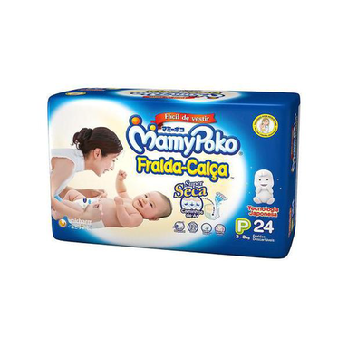 Imagem do produto Fraldacalça Mamypoko Regular Pack Tamanhop C/ 24 Fraldas Descartáveis