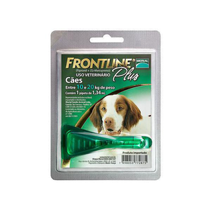 Imagem do produto Frontline Plus Para Cães De 10 A 20Kg Com 1 Pipeta De 1,34Ml