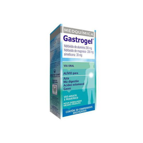 Imagem do produto Gastrogel - 20 Comprimidos