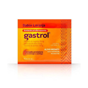 Gastrol 185/235/178Mg Laranja Pó Efervescente Com 5G
