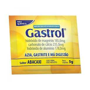 Imagem do produto Gastrol Abacaxi Pó Efervescente Envelope 5 G