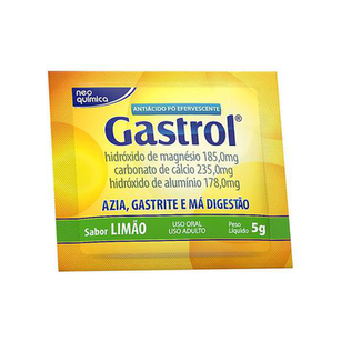 Imagem do produto Gastrol Envelope Sabor Limão Com 5G
