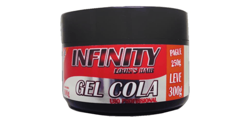 Imagem do produto Gel Cola Infinity Look´S Hair Leve 300G Pague 250G