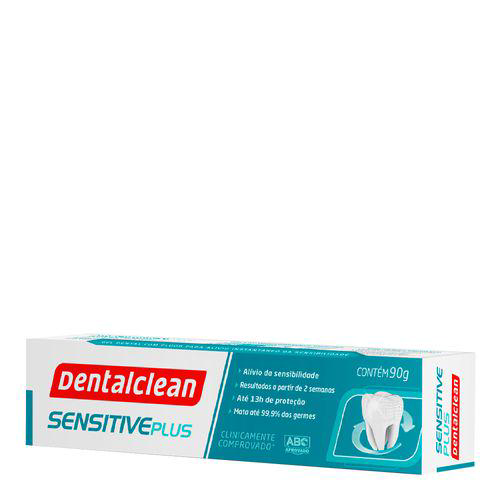 Imagem do produto Gel Dental Com Flúor Dentalclean Sensitive Plus Alívio Da Sensibilidade 90G