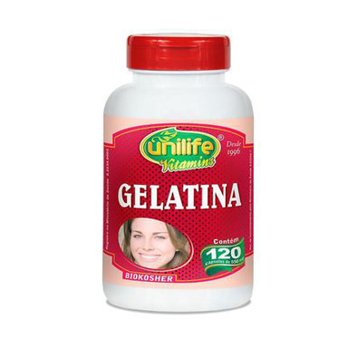 Imagem do produto Gelatina 120 Cápsulas Unilife