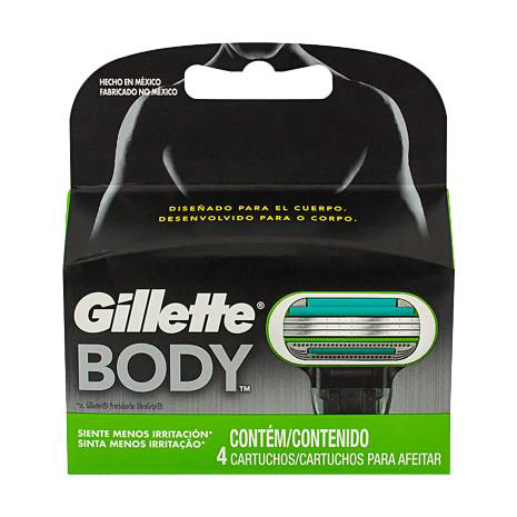 Imagem do produto Gillette Body Carga Com 4 Unidades