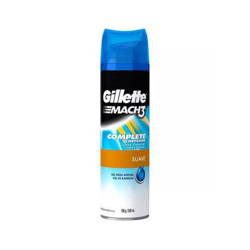 Gillette Mach 3 Gel De Barbear Refrescante 198 G