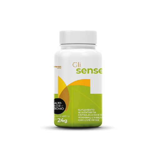 Imagem do produto Gli Sense 60 Cpas Suplemento De Picolinato Cromo Com Vitaminas E Minerais Vitaminas.com.vc