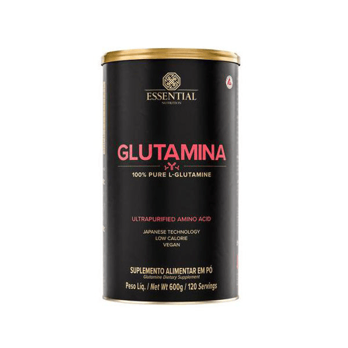 Imagem do produto Glutamina 100% Pure 600G Essential Nutrition