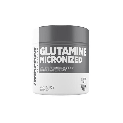 Imagem do produto Glutamine Micronized Atlhetica Nutrition Glutamina Em Pó Com 150G