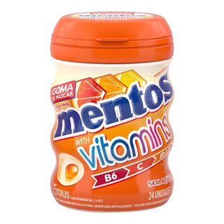 Imagem do produto Goma De Mascar Mentos Gum Vitamins 48G 48G
