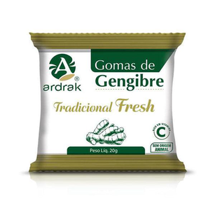 Imagem do produto Gomas De Gengibre Sabor Tradicional Fresh Com 20G