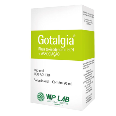 Imagem do produto Gotalgia Solução Oral Com 20Ml Wp Lab