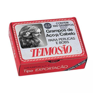 Imagem do produto Grampo - Cabelo Teimosao Preto N7 Com 100