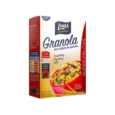 Imagem do produto Granola Super Frutas Linea Com 250 Gramas