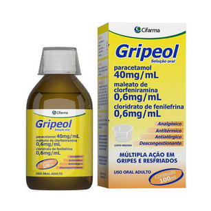 Imagem do produto Gripeol - Solução Oral Com 100 Ml