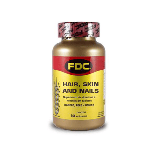 Imagem do produto Hair, Skin And Nails Polivitamínico Para Cabelo, Pele E Unhas 90 Comprimidos Fdc