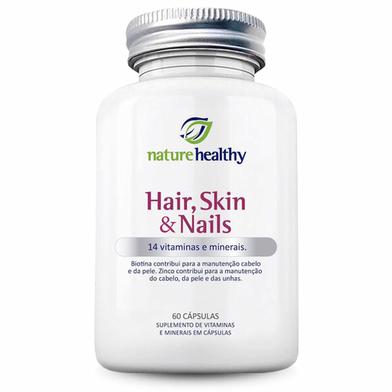 Imagem do produto Hair, Skin E Nails Nature Healthy C/ 60 Cápsulas