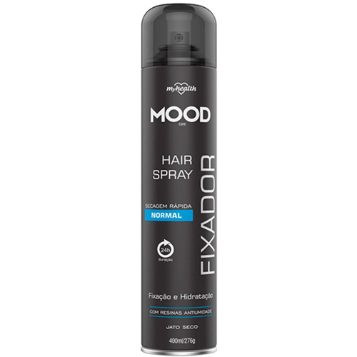 Imagem do produto Hair Spray Fixador De Cabelo Normal Mood My Health 400Ml