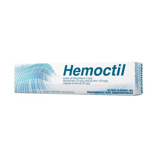 Imagem do produto Hemoctil Pomada Com 30G Hemoctil Pomada Com 30G