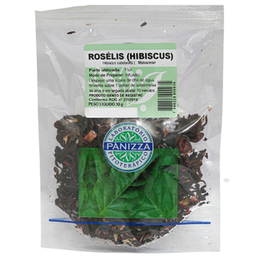 Imagem do produto Hibisco Rosélis Hibiscus Chá Das Flores Panizza Kit 30G Cada