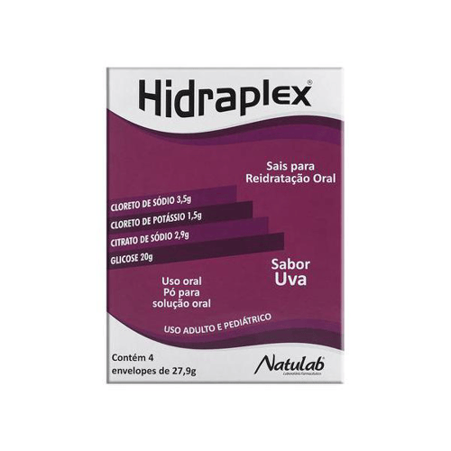 Imagem do produto Hidraplex - Uva 4X27,9G