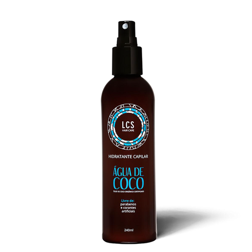 Imagem do produto Hidratante Capilar Lcs Hair Care Água De Coco Laces 240Ml