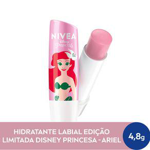 Imagem do produto Hidratante Labial Nivea Pérola Shine Disney Ariel Com 4,8G