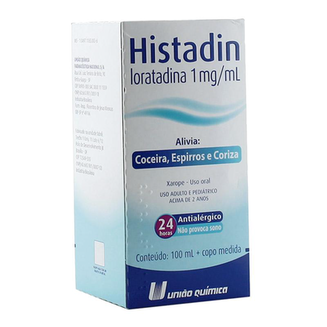 Imagem do produto Histadin - 1 Mg Xarope Frasco 100 Ml