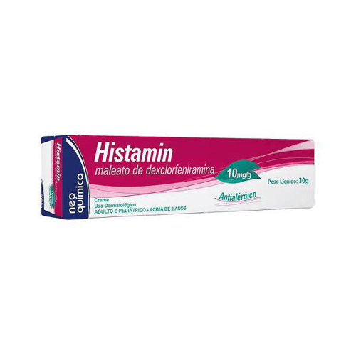 Imagem do produto Histamin - Creme Dermatológico 30G Para Uso Adulto E Pediátrico