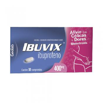 Imagem do produto Ibuvix - 400Mg 10 Comprimidos