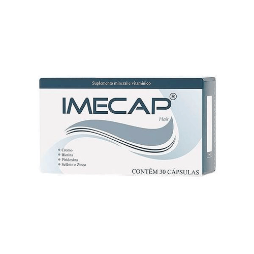 Imagem do produto Imecap Hair 30 Cápsulas