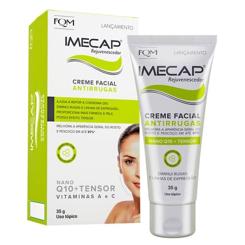 Imagem do produto Imecap Rejuvenescedor Creme Facial Antirrugas 35G