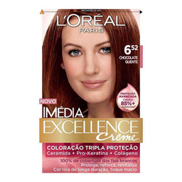 Imagem do produto Imedia - Coloracao Permanente 6.52 Chocolate Quente 47 G