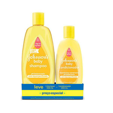 Imagem do produto Johnson Baby Kit Shampoo 400Ml + Condicionador 200Ml Preco Especial