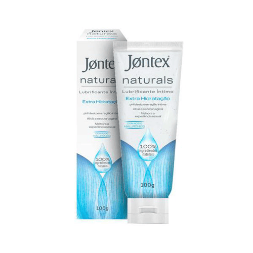 Imagem do produto Jontex Gel Naturals Lubrificante Íntimo Extra Hidratação 100G