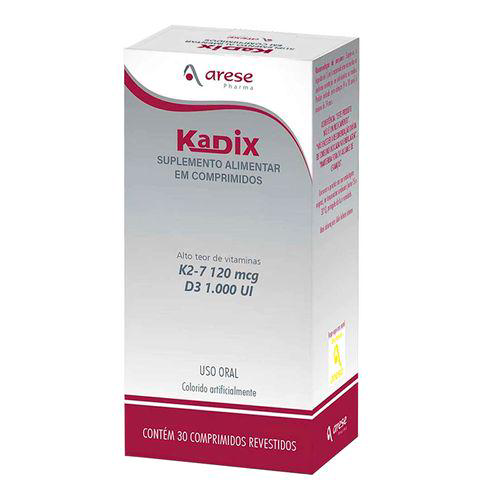 Imagem do produto Kadix Com 30 Comprimidos Arese 30 Comprimidos Revestidos