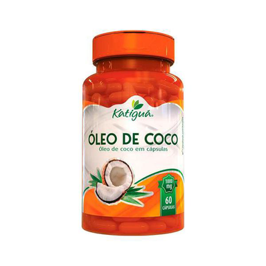 Imagem do produto Katigua Óleo De Coco 60 Cápsulas Katigua